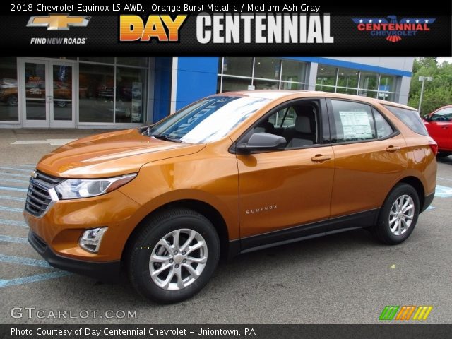 2018 Chevrolet Equinox LS AWD in Orange Burst Metallic