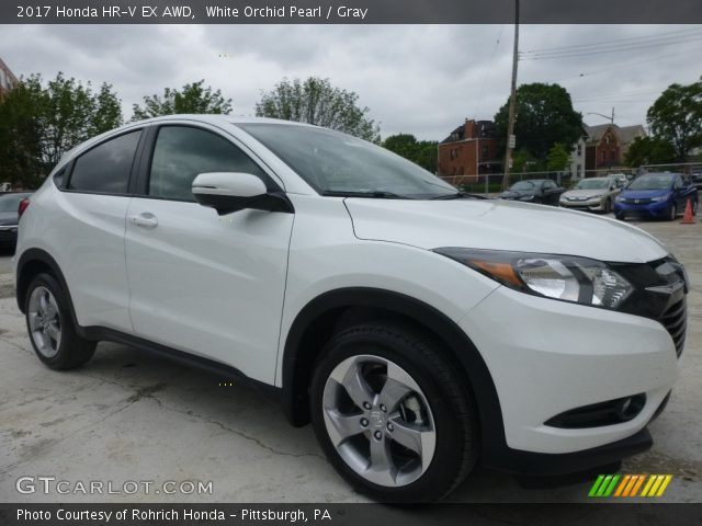 2017 Honda HR-V EX AWD in White Orchid Pearl