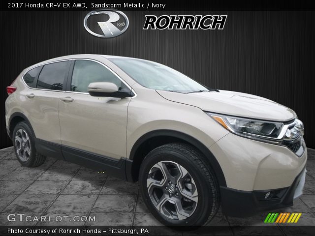 2017 Honda CR-V EX AWD in Sandstorm Metallic