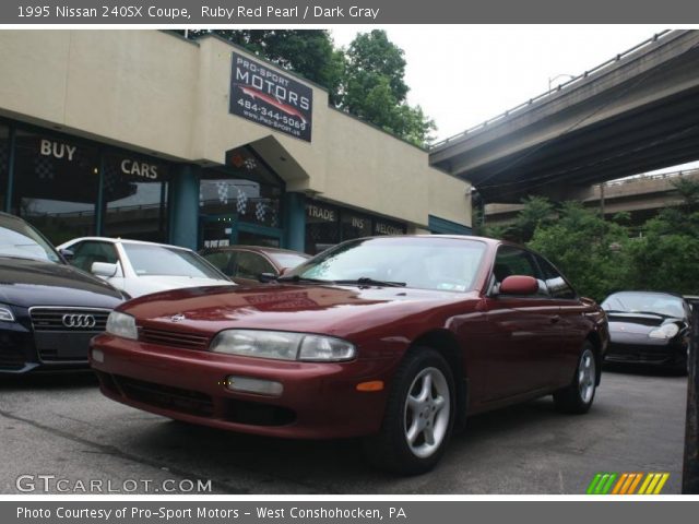 1995 Nissan 240SX Coupe in Ruby Red Pearl