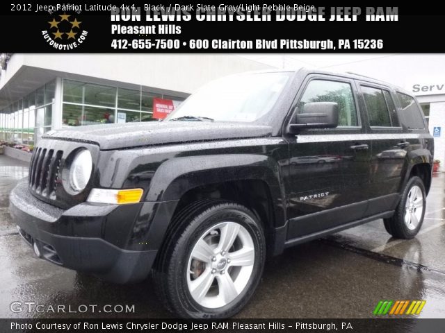2012 Jeep Patriot Latitude 4x4 in Black