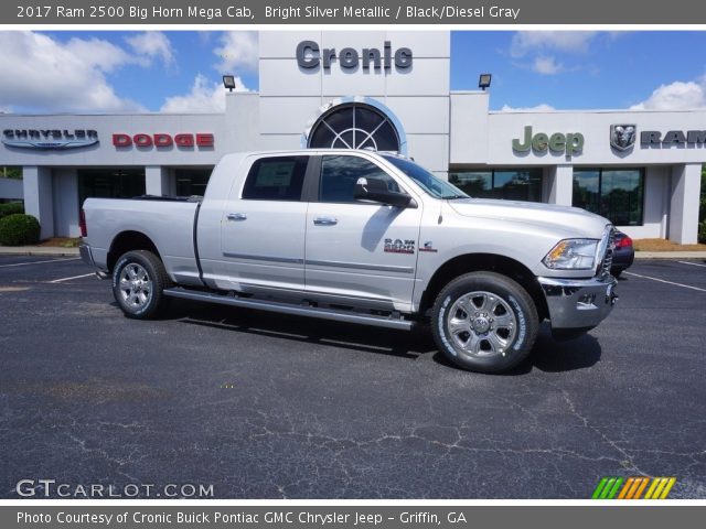 2017 Ram 2500 Big Horn Mega Cab in Bright Silver Metallic