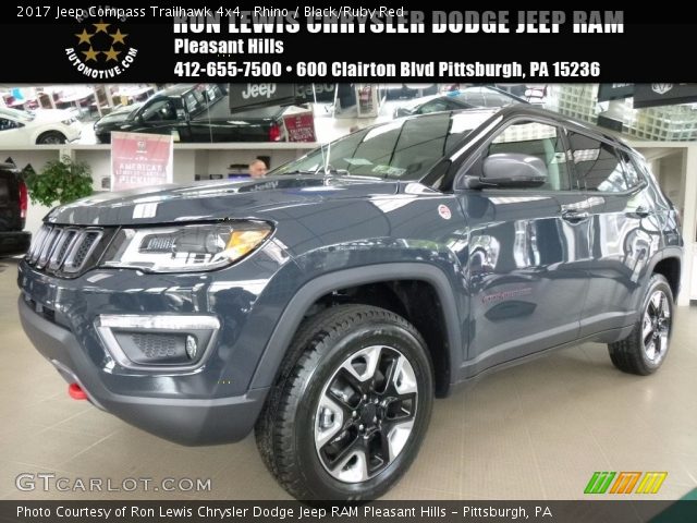 2017 Jeep Compass Trailhawk 4x4 in Rhino