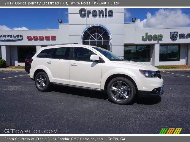 2017 Dodge Journey Crossroad Plus in White Noise Tri-Coat