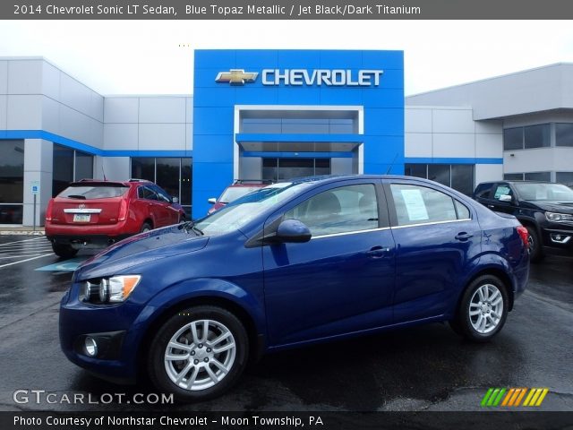 2014 Chevrolet Sonic LT Sedan in Blue Topaz Metallic