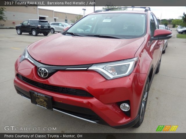 2017 Toyota RAV4 XLE in Barcelona Red Metallic