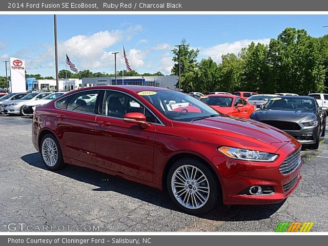 2014 Ford Fusion SE EcoBoost in Ruby Red