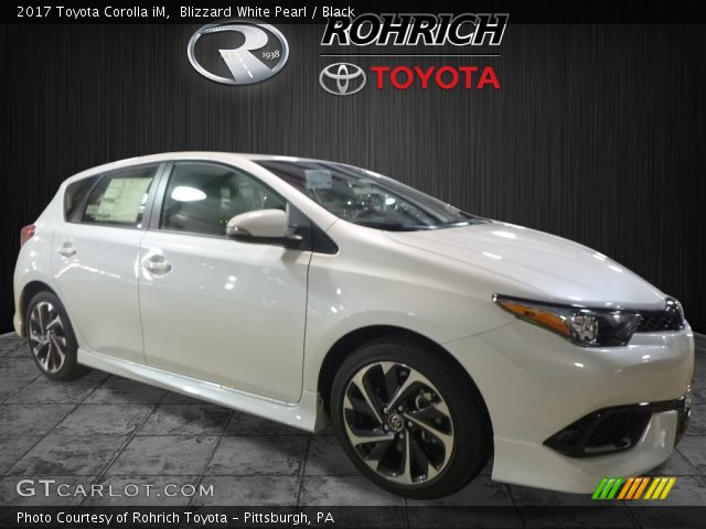 2017 Toyota Corolla iM  in Blizzard White Pearl