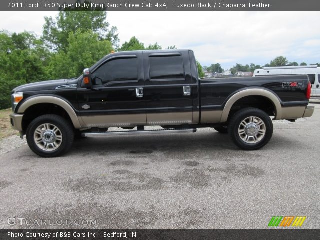 2011 Ford F350 Super Duty King Ranch Crew Cab 4x4 in Tuxedo Black