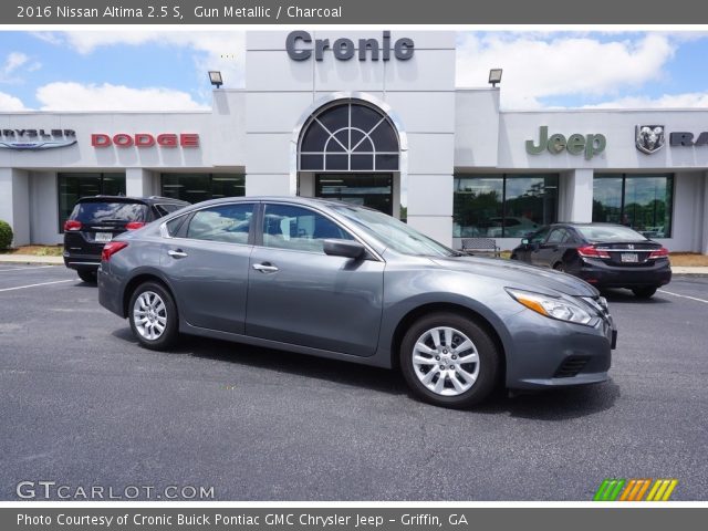 2016 Nissan Altima 2.5 S in Gun Metallic