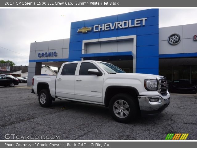 2017 GMC Sierra 1500 SLE Crew Cab in Summit White