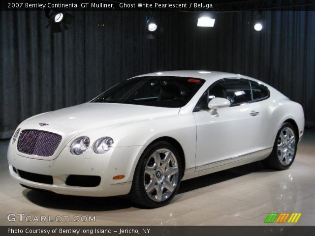 2007 Bentley Continental GT Mulliner in Ghost White Pearlescent