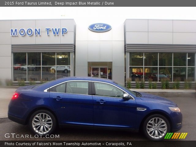 2015 Ford Taurus Limited in Deep Impact Blue Metallic