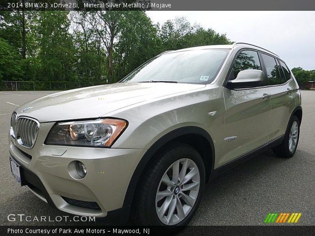 2014 BMW X3 xDrive28i in Mineral Silver Metallic