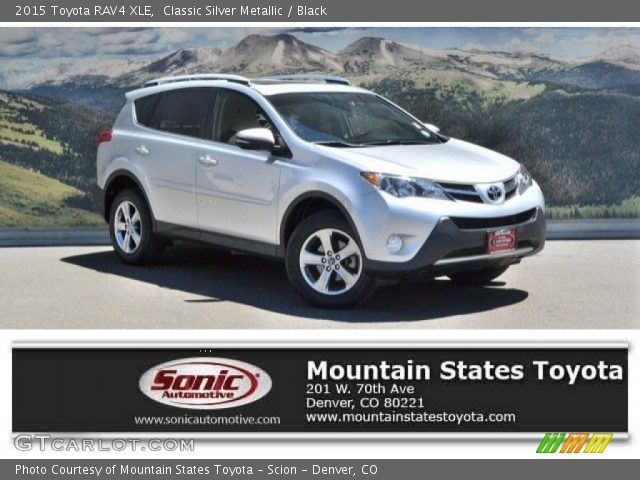 2015 Toyota RAV4 XLE in Classic Silver Metallic
