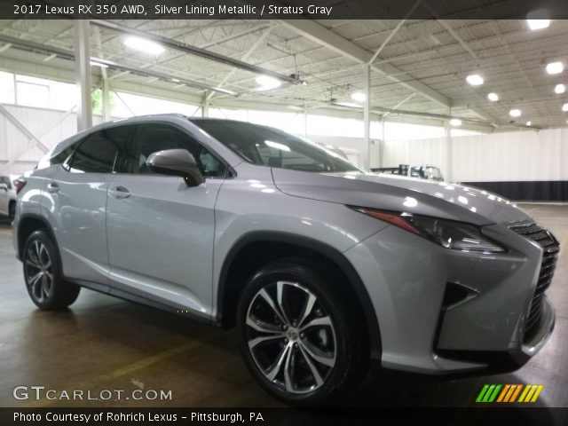 2017 Lexus RX 350 AWD in Silver Lining Metallic
