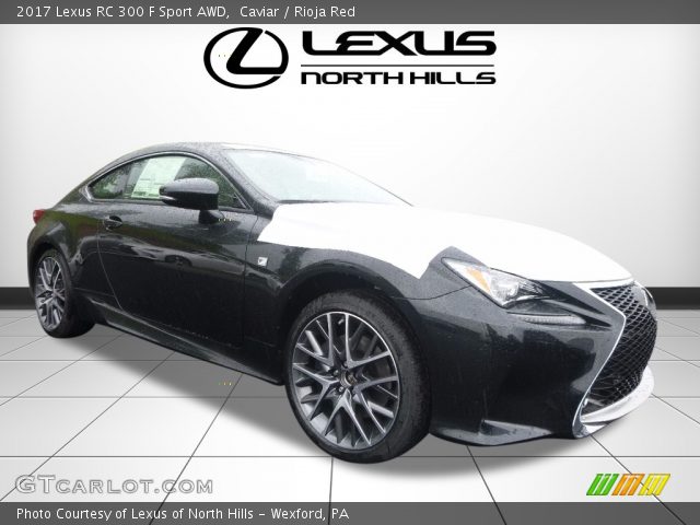 2017 Lexus RC 300 F Sport AWD in Caviar