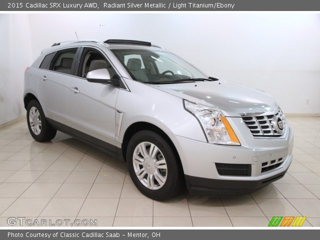 2015 Cadillac SRX Luxury AWD in Radiant Silver Metallic