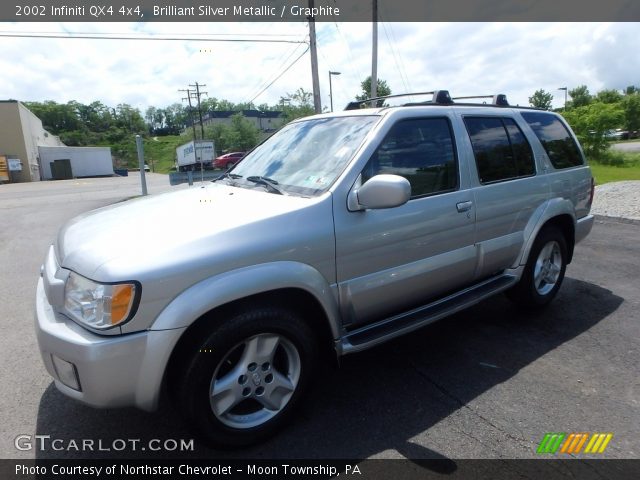 2002 Infiniti QX4 4x4 in Brilliant Silver Metallic