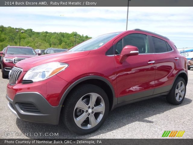 2014 Buick Encore AWD in Ruby Red Metallic