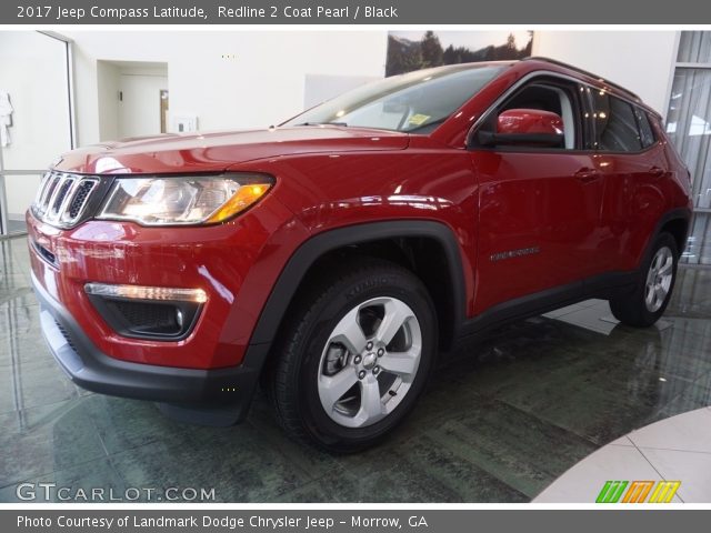 2017 Jeep Compass Latitude in Redline 2 Coat Pearl
