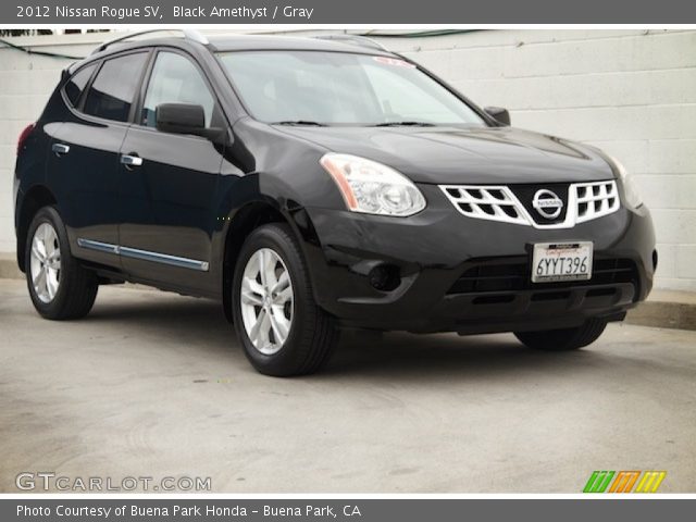 2012 Nissan Rogue SV in Black Amethyst