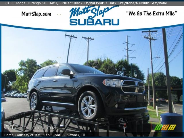 2012 Dodge Durango SXT AWD in Brilliant Black Crystal Pearl