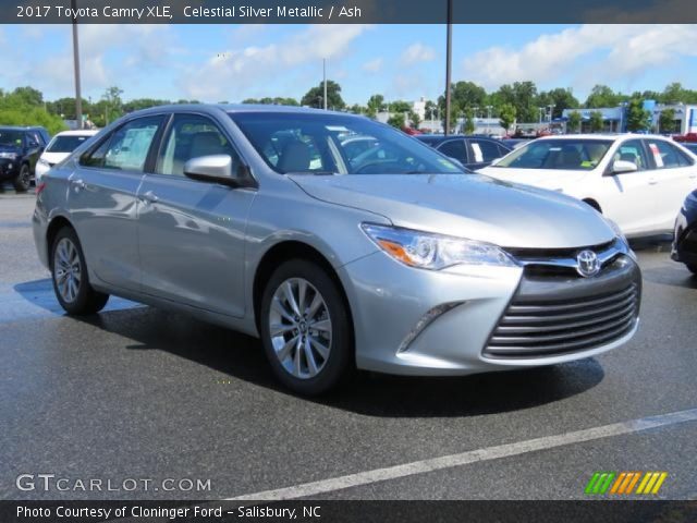 2017 Toyota Camry XLE in Celestial Silver Metallic