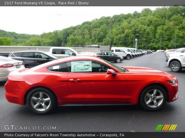 2017 Ford Mustang V6 Coupe in Race Red