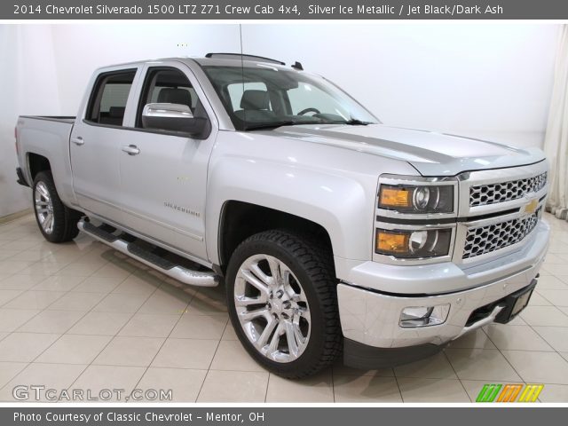 2014 Chevrolet Silverado 1500 LTZ Z71 Crew Cab 4x4 in Silver Ice Metallic