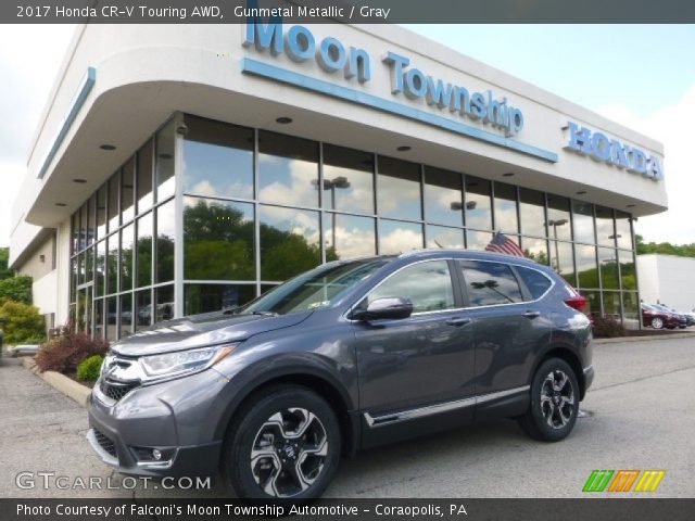 2017 Honda CR-V Touring AWD in Gunmetal Metallic