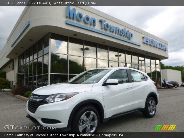 2017 Honda HR-V LX AWD in White Orchid Pearl