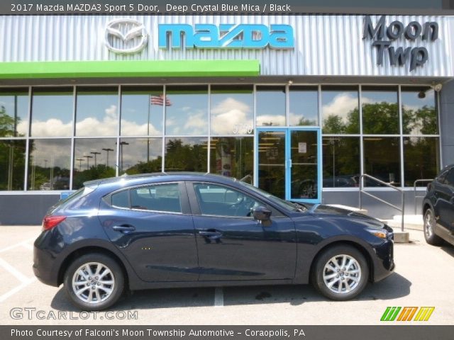 2017 Mazda MAZDA3 Sport 5 Door in Deep Crystal Blue Mica