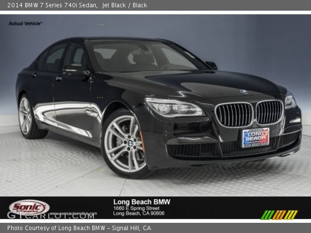 2014 BMW 7 Series 740i Sedan in Jet Black
