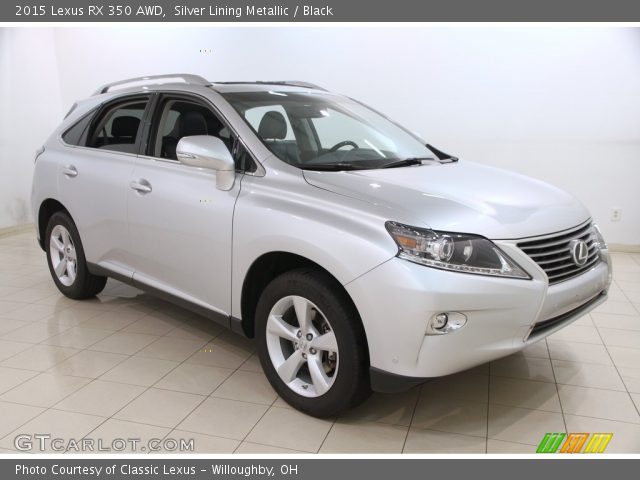 2015 Lexus RX 350 AWD in Silver Lining Metallic
