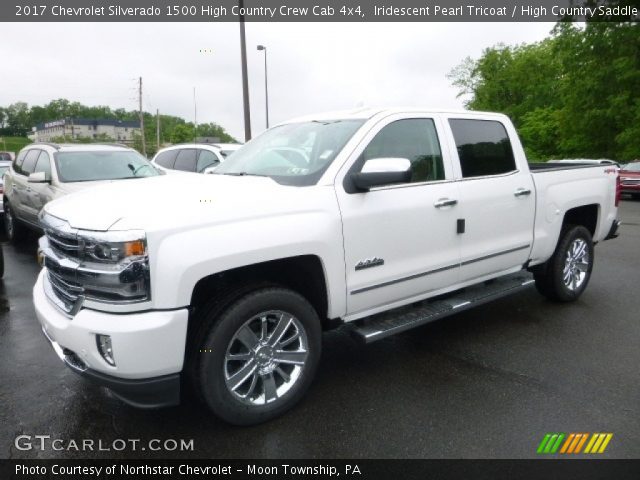 2017 Chevrolet Silverado 1500 High Country Crew Cab 4x4 in Iridescent Pearl Tricoat