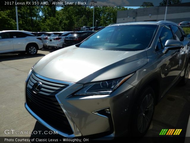 2017 Lexus RX 350 AWD in Atomic Silver