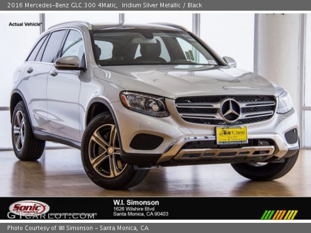 2016 Mercedes-Benz GLC 300 4Matic in Iridium Silver Metallic