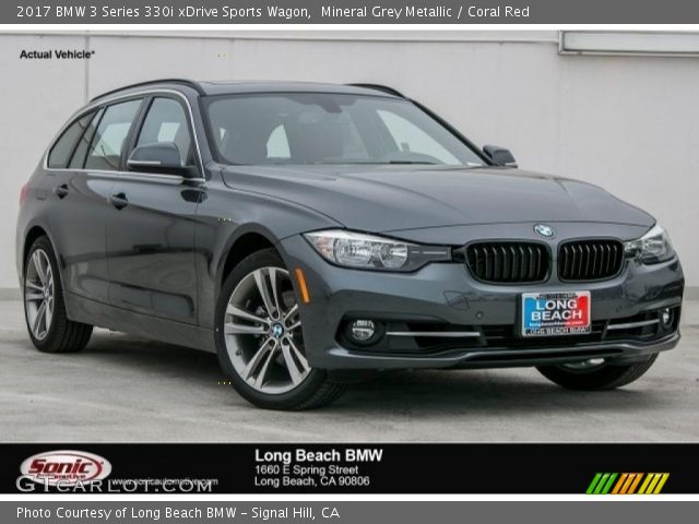 2017 BMW 3 Series 330i xDrive Sports Wagon in Mineral Grey Metallic