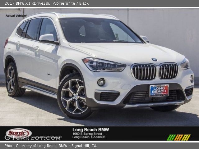 2017 BMW X1 xDrive28i in Alpine White