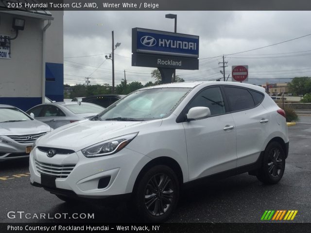 2015 Hyundai Tucson GLS AWD in Winter White