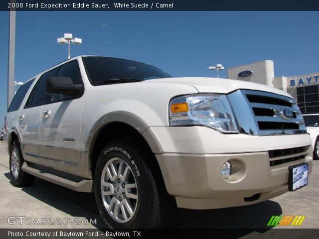 2008 Ford Expedition Eddie Bauer in White Suede