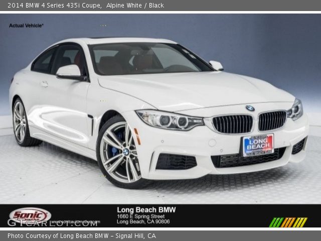 2014 BMW 4 Series 435i Coupe in Alpine White