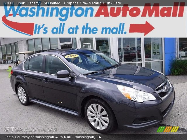 2011 Subaru Legacy 2.5i Limited in Graphite Gray Metallic