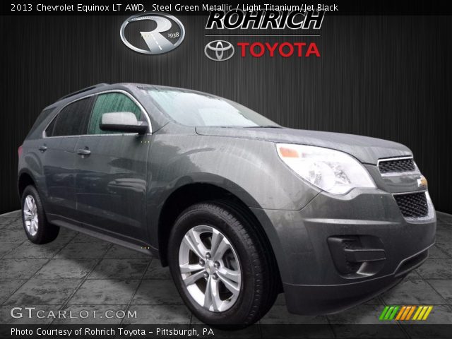 2013 Chevrolet Equinox LT AWD in Steel Green Metallic