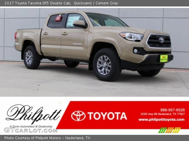 2017 Toyota Tacoma SR5 Double Cab in Quicksand