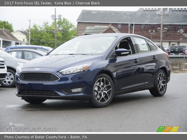 2017 Ford Focus SEL Sedan in Kona Blue