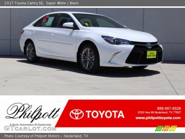 2017 Toyota Camry SE in Super White