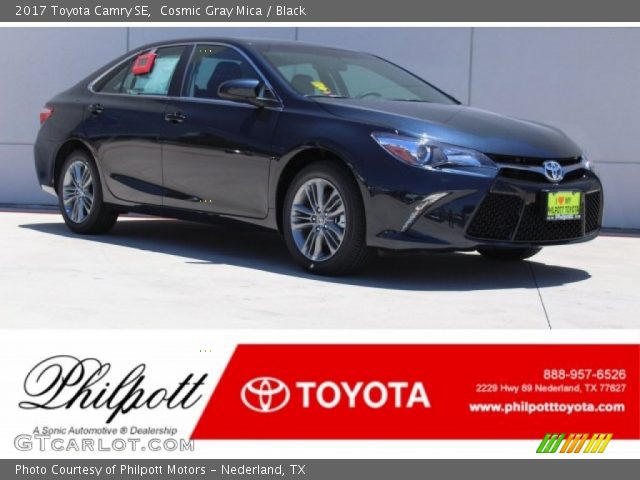 2017 Toyota Camry SE in Cosmic Gray Mica