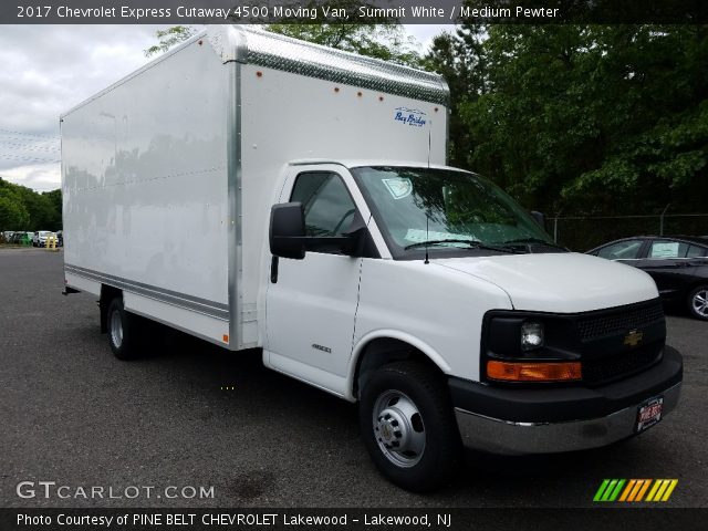 2017 Chevrolet Express Cutaway 4500 Moving Van in Summit White